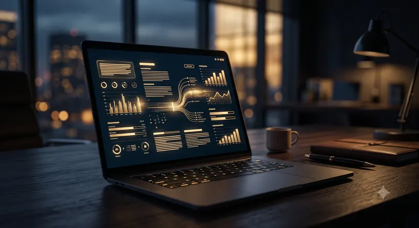 Automatisiertes KI-Reporting-Dashboard mit Kennzahlen
